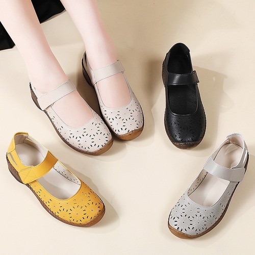 Ladies mary jane - sandals, wedge