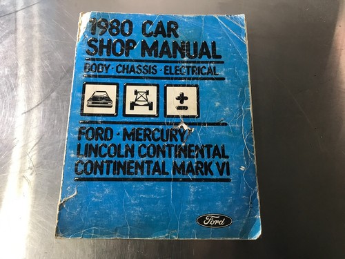 1980 car shop - manual, body