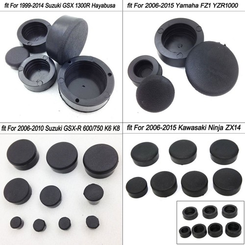 Frame plugs screw cap rubber - frame,