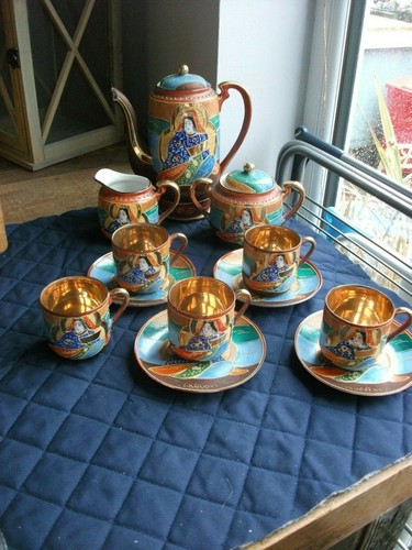 Antique japanese tea set - japanese,