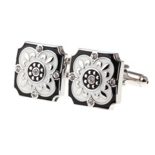 Vintage square flower mens - square,