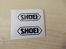 FACTORY SHOEI HELMET EMBLEM RACE VISOR STICKERS X 2 JUST LIKE THE BEST USE!!