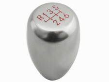 chrome T1 style gear shift knob 6 speed red for toyota