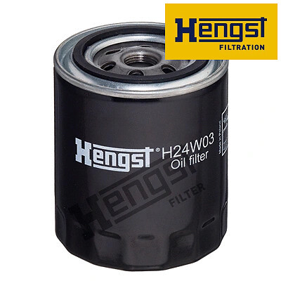 Oil filter h24w03 hengst - h24w03,