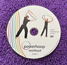 The Powerhoop Workout Level 1 - DVD Disc Only - Dennis Schaeffer - Free UK P&P