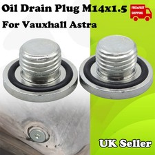 2Pcs Engine Oil Pan Drain Sump