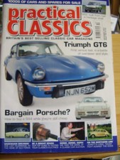 CAR AUTO MAG PRACTICAL CLASSICS SEPT 2001 TRIUMPH GT 6 PORSCHE 944 FORD CORSAIR