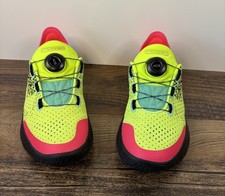 Under Armour UA SlipSpeed Women's 6 Men's 4.5 Running Shoes Hot Pink Lime Yellow