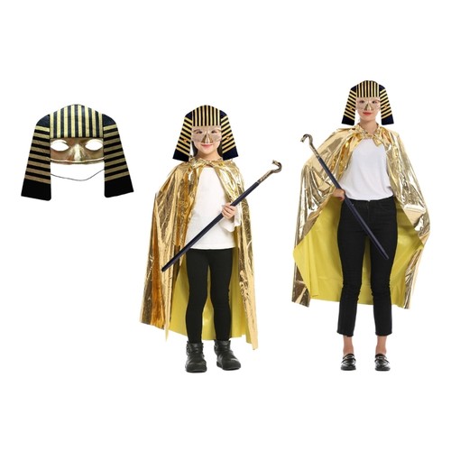 Egyptian costume golden cape - egyptian,