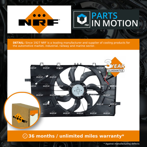 Radiator fan 47878 - fan, nrf
