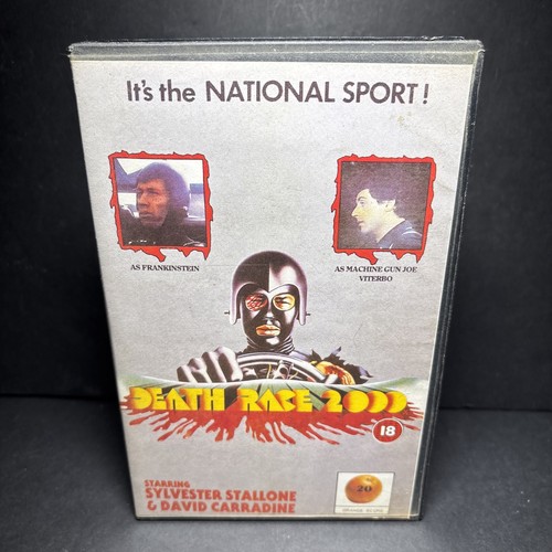 Death race 2000 - death, vhs