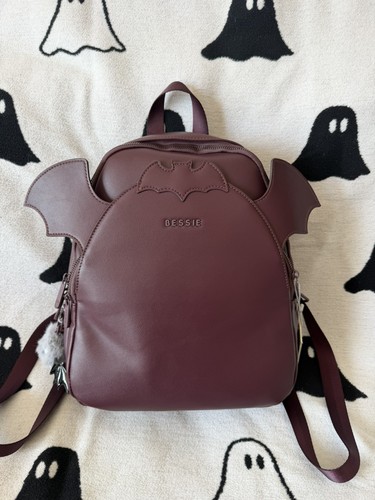 Bessie london bat - london, burgundy