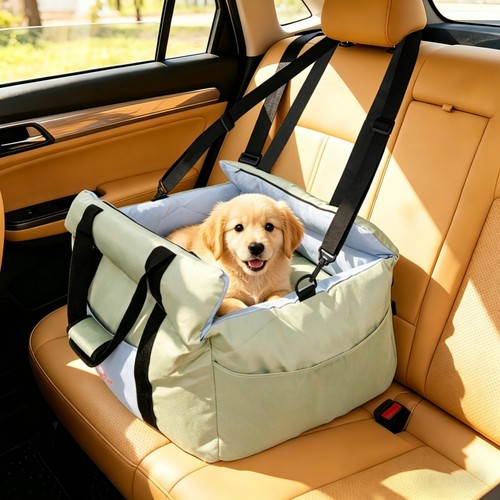 Sturdy dog car seat booster - dog,