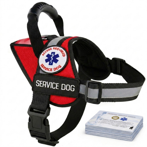 Service dog harness - service,