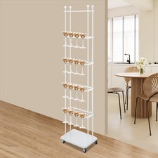 Wine Iron Rack Cabinet Holder