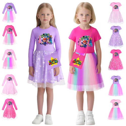Girls super mario - mario, luigi