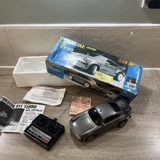 Vintage 1988 Nikko Porsche 911 Turbo Remote Control Car Very Good Working Order