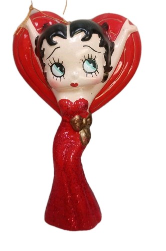1999 vintage betty boop red - vintage,