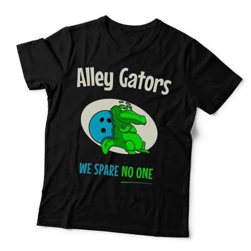 Alley gator funny bowling team - gator,