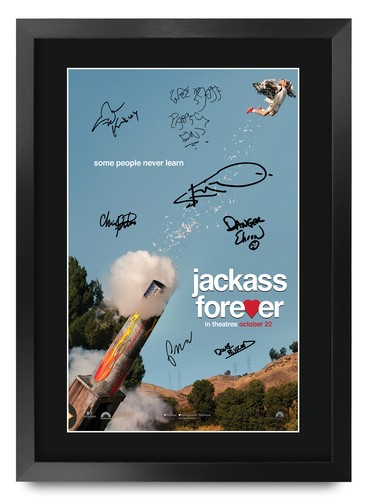 Jackass forever movie poster - jackass,