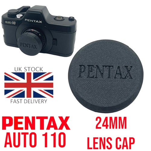 Pentax auto 110 - front, lens
