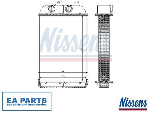Heat exchanger interior - heat,