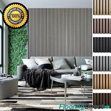 Acoustic slat wall panel Real