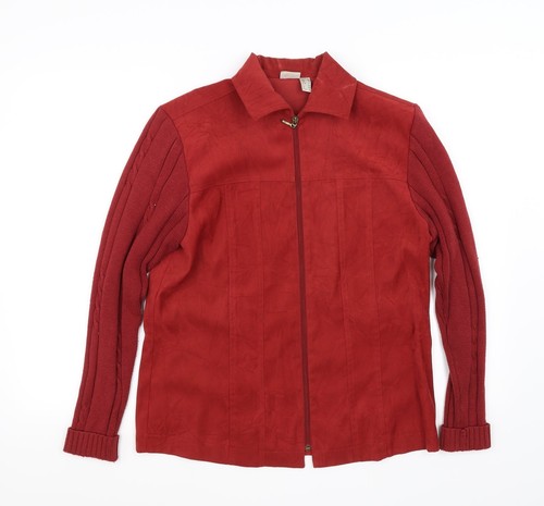 Oscar womens red jacket coat - b,