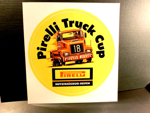Decal sticker pirelli truck - decal/sticker,