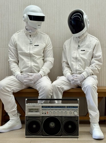 Daft punk helmets available - helmets,