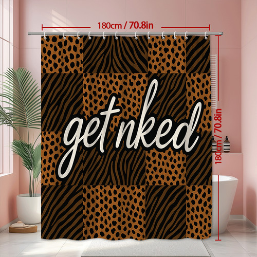 Get nkd animal print shower - get,