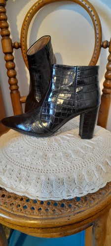Stylish patent moc croc high - stylish,