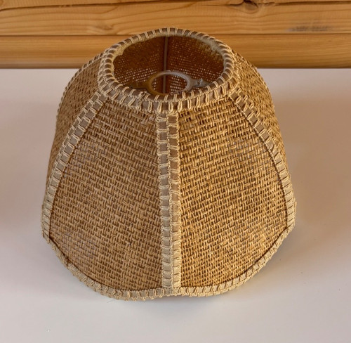 Vintage rattan shade - rattan,