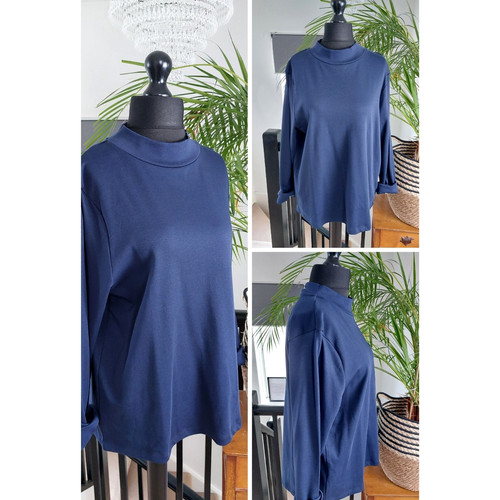 Blue ladies top - top, long
