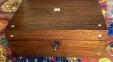 Antique Victorian Box Rosewood
