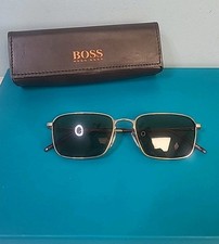 Hugo Boss GLASSES frames spectacles 145 Gold Brown In Original Case HB1502 GF 