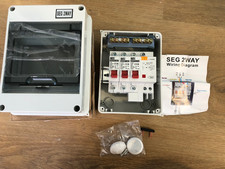 Consumer Unit for Workshops,Outbuildings 40A 30mA RCD 2MCB 6A+16A, IP65