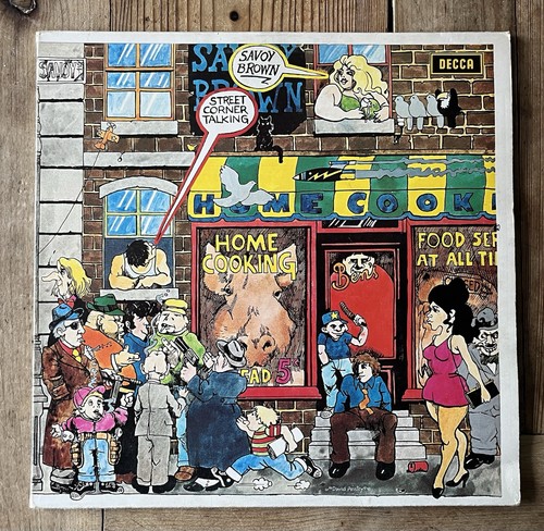 Savoy brown street corner - brown, 'street