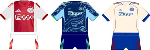 Ajax kits season - 25-26, home