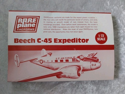 Rare plane vacforms beech - rare, c-45