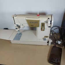 Vintage Singer 317 Sewing Machine Heavy Duty Electric Retro , Carry Bag 