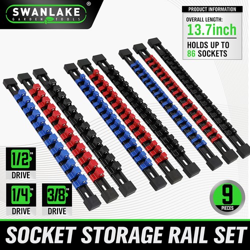 Piece socket rail storage - 9,