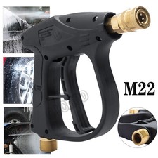 High Pressure Washer Trigger Gun Quick Release Foam Lance Spray Handle 20mm M22