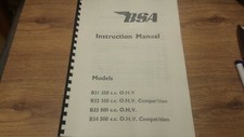 BSA OWNERS INSTRUCTION MANUAL