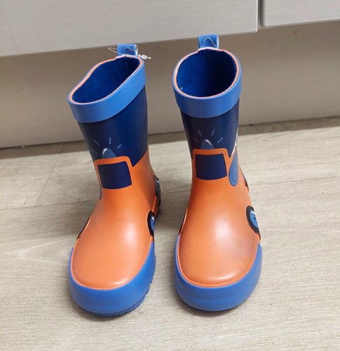 Baby toddler orange - orange, blue