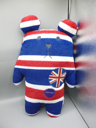 Craftholic union jack teddy - craftholic,