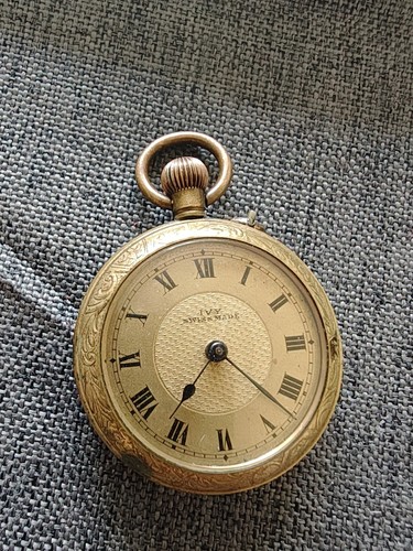 Antique ivy pocket watch - ivy,