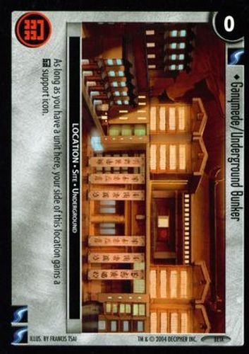 Ganymede underground bunker - bunker,