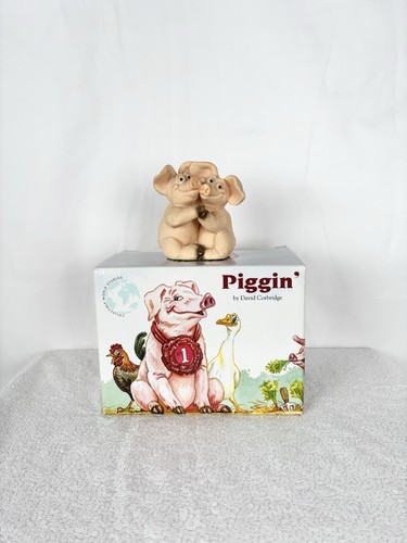 Piggin together figurine - figurine, by