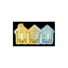 Summer beach hut triple